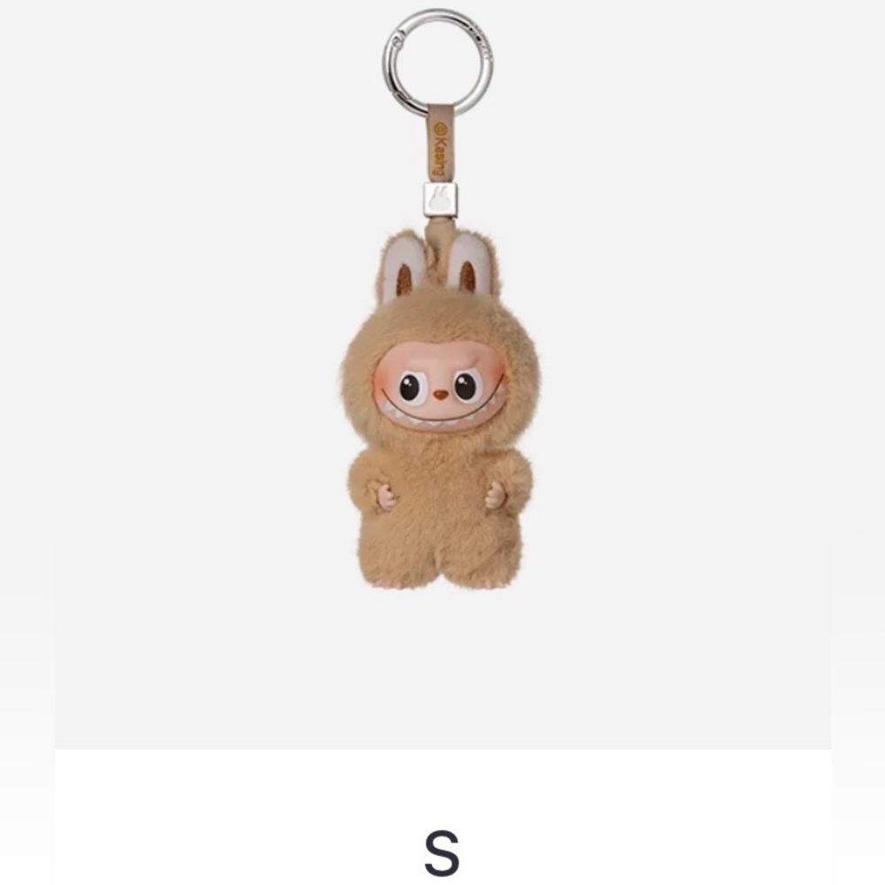 <Authentic>Labubu Pin For Love Plush Keychain From Pop Mart